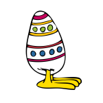 walking egg